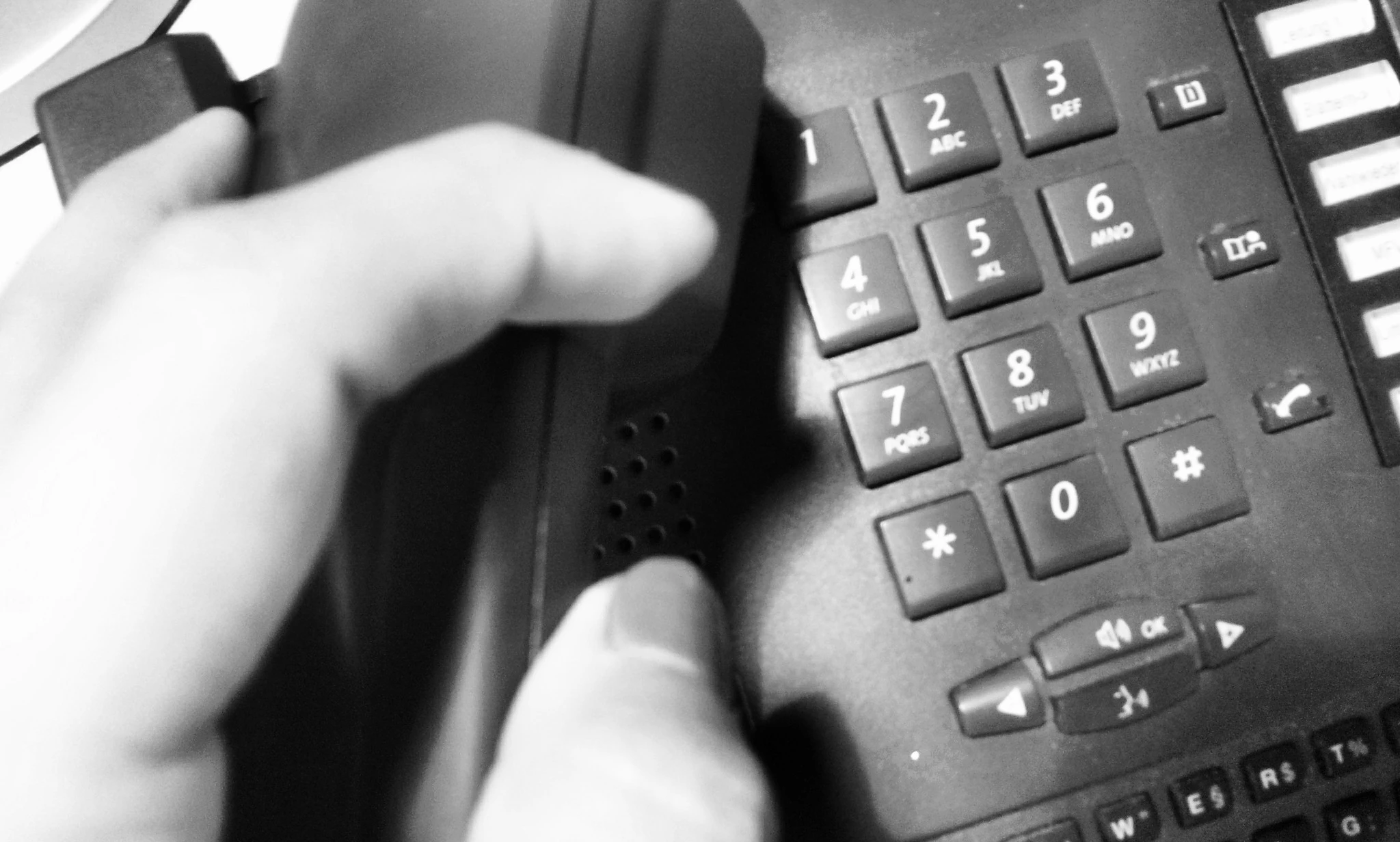Anruf über das Telefon — © Immer mehr Betrugsdelikte geschehen über das Telefon.