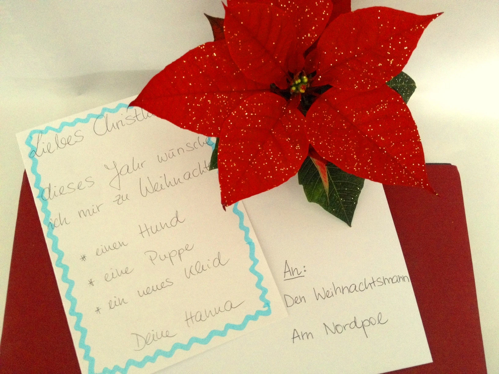 Wunschbrief an das Christkind