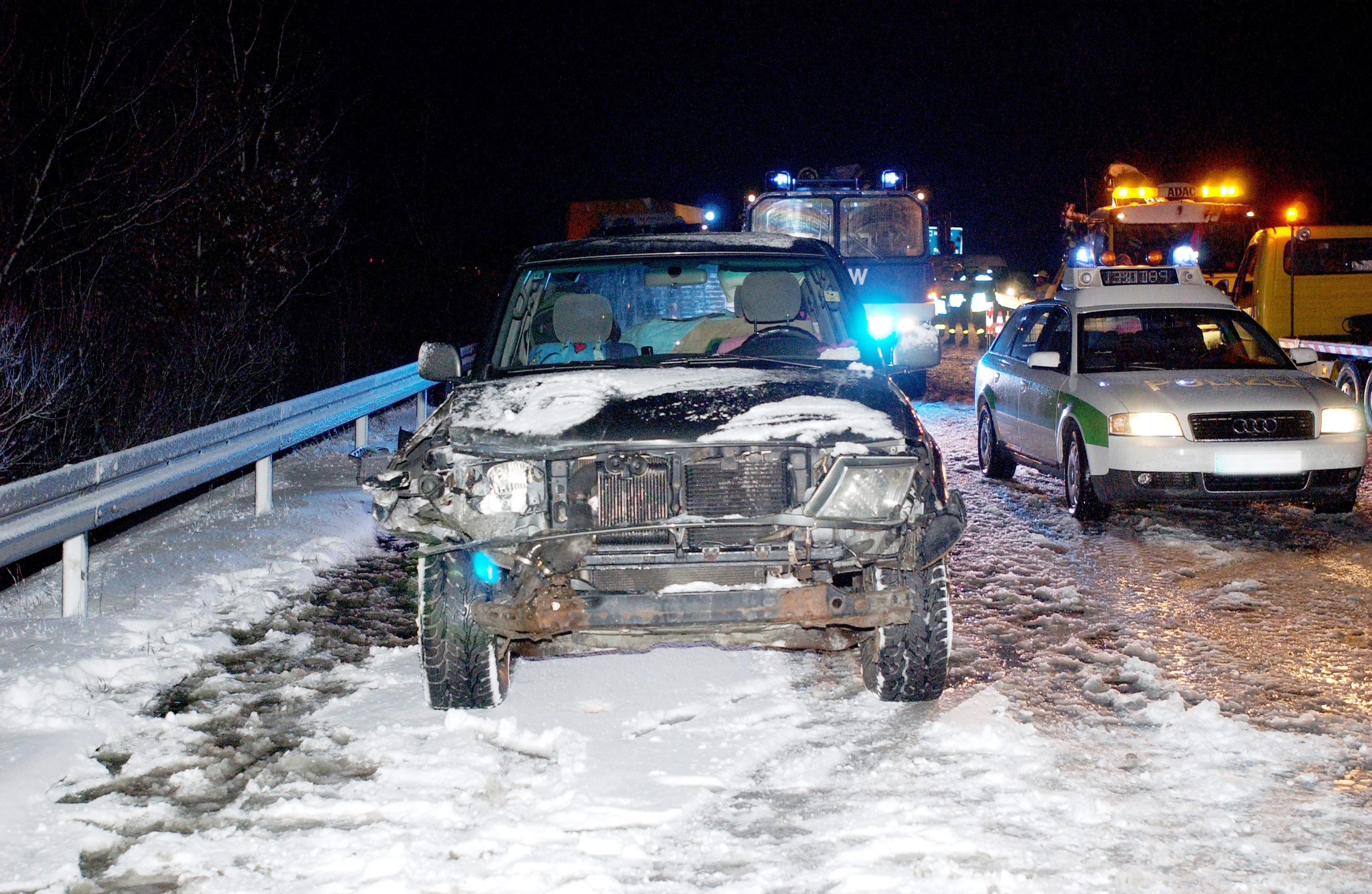 Unfall glätte winter — © Symbolfoto