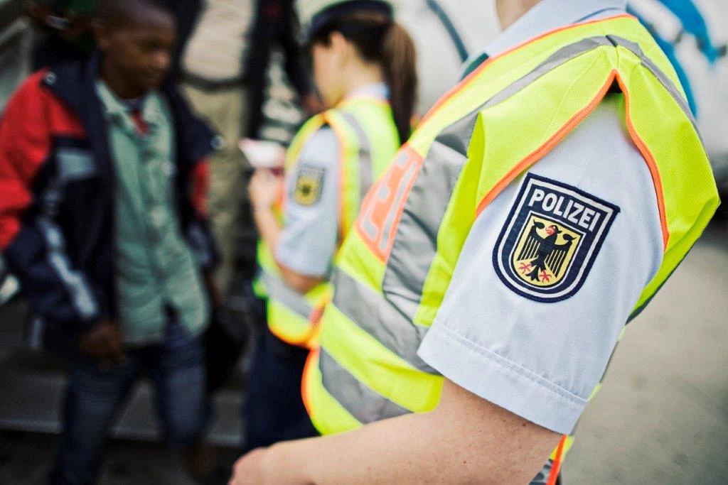 EU Grenzkontrolle Polizei — © Symbolbild.