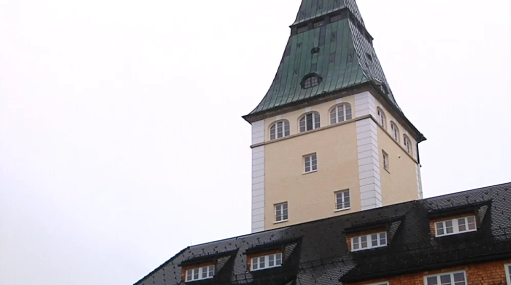 Foto vom Schloss Elmau - Tagungsort G7-Gipfel 2015 — © Hier fand der G7 Gipfel statt: Schloss Elmau