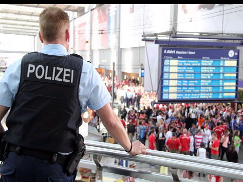 Polizei am Hauptbahnhof — © Polizei am Hauptbahnhof München