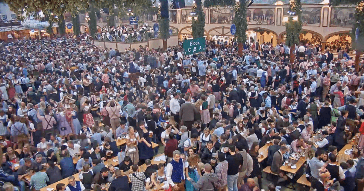 Oktoberfest 2017: Das ist die Wiesn-Webcam im Hofbru-Festzelt | mnchen.tv