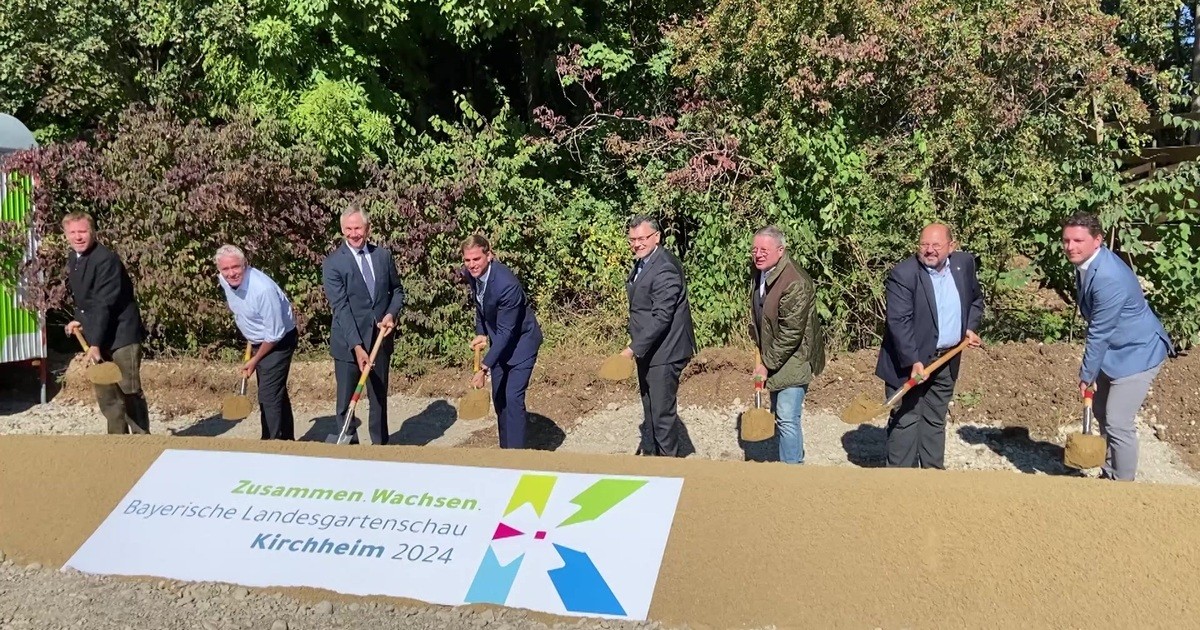  Der Spatenstich für die Landesgartenschau 2024 ist vollbracht! 