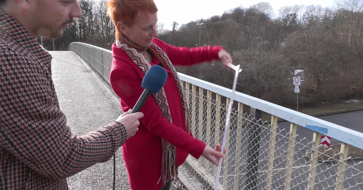 Auf dieser Brücke müssen Radfahrer absteigen | münchen.tv