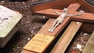 Eine letzte Ruhestätte auf dem Friedhof — © Symbolbild.