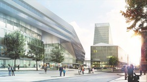 Planung Neubau Hauptbahnhof München, © Deutsche Bahn AG / Architekten Auer Weber Assoziierte