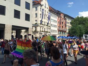 Christopher Street Day 2015 in München
