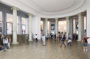 © Visualisierung der künftigen Eingangshalle des Museums - Foto: Schmidt-Schicketanz und Partner