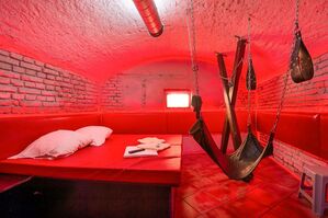 © Eine kleine Spielwiese inklusive Sling in einem Privatzimmer- Foto: Deutsche Eiche