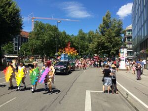 Politparade Christopher Street DAY (CSD) München 2016