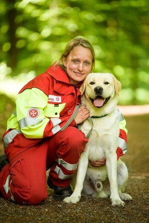Johanniter, Rettungshund, Hund, © Foto: Saskia Rosebrock