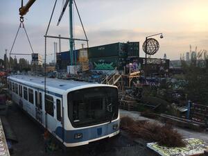 Die Kulturstätte Bahnwärter Thiel bekommt weitere U-Bahn-Waggons