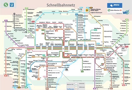 Bahn zonen münchen u MVV Journey