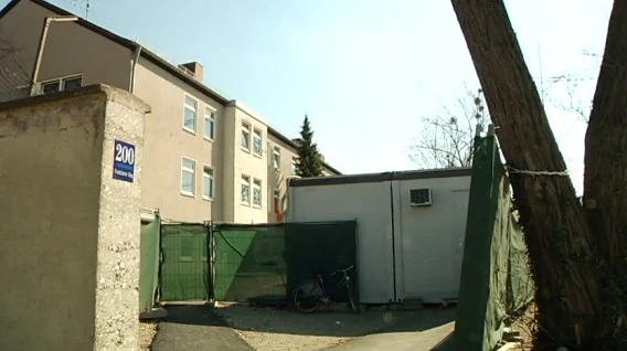 Die Flüchtlingsunterkunft an der Funkkaserne — ©  Das Areal der ehemaligen Funkkaserne wird zum Modellprojekt der Stadt Foto: Archiv