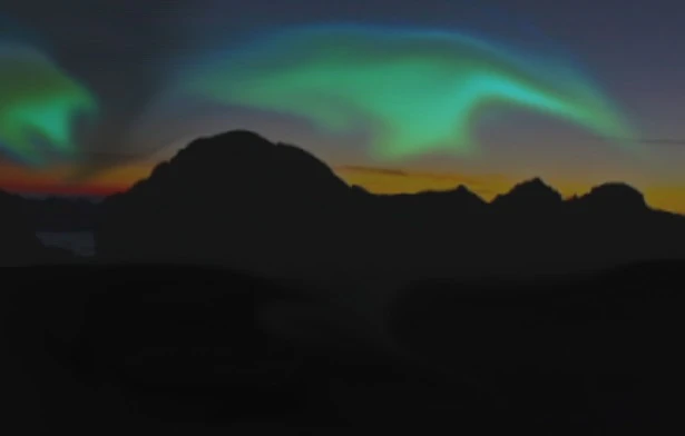 Heute Nacht gibt es vielleicht Polarlichter zu sehen. — © Heute Nacht gibt es vielleicht Polarlichter zu sehen. Symbolfoto