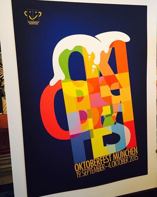 neues wiesnplakat oktoberfest 2015 — © Wiesnplakat 2015