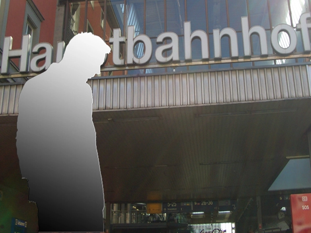 Sexuelle Nötigung am Hauptbahnhof. Die Polizei bittet um Hinweise. — © Tatort Hauptbahnhof