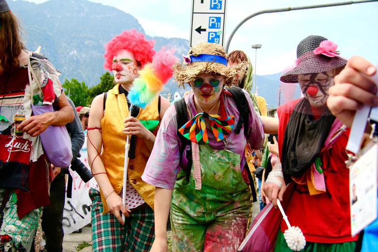 G7-Gipfel: Demo in Garmisch Partenkirchen