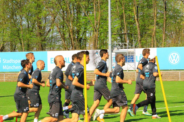 TSV 1860 München beim Lauftraining. — © Symbolfoto