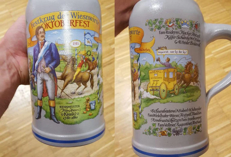 Oktoberfest 2015 - Das ist der Steinkrug der Wirte — © Krug der Wiesnwirte 2015