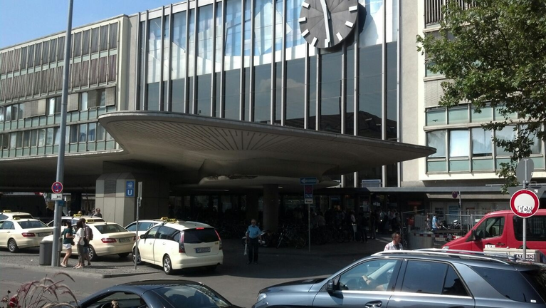 Eingang des Münchner Hauptbahnhofs
