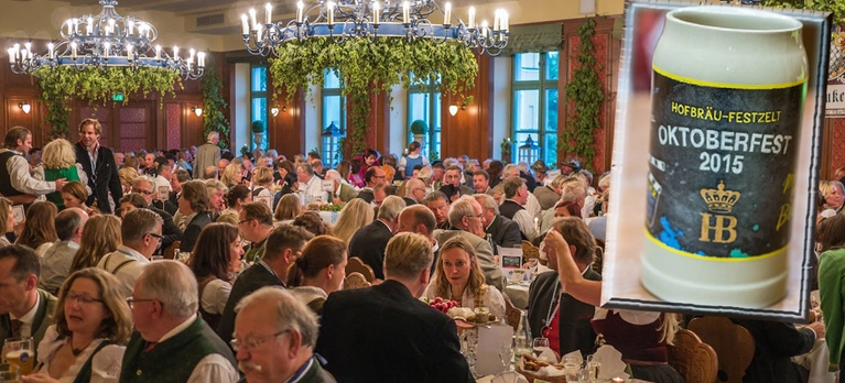 Oktoberfest 2015: Vorstellung des Hofbräu Wiesn-Maßkrugs