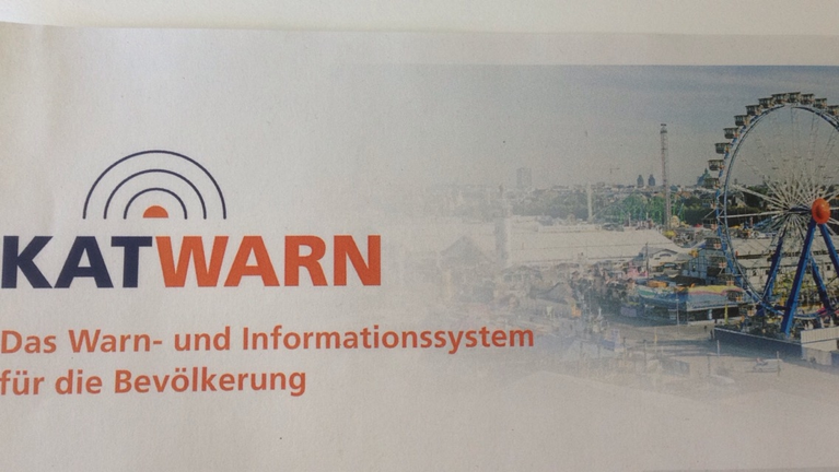 Informationsapp KATWARN — © Landeshauptstadt München
