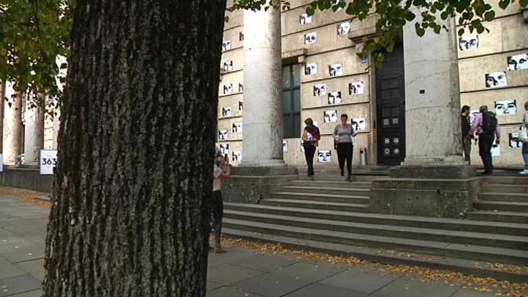 Die Fassade vom Haus der Kunst — © Das Haus der Kunst in München.