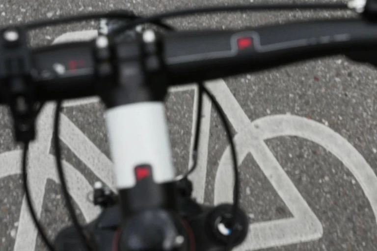 Fahrrad auf dem Fahrradweg — © Fahrrad auf dem Fahrradweg