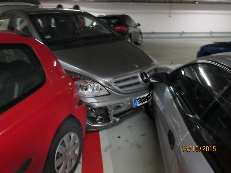 unfall tiefgarage germering rentner — © Foto der Polizei