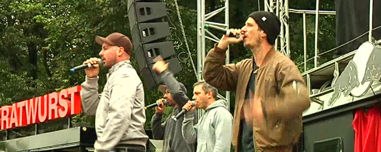 Blumentopf, Rapper, Abschied, Bandauflösung — © Die Band Blumentopf löst sich auf