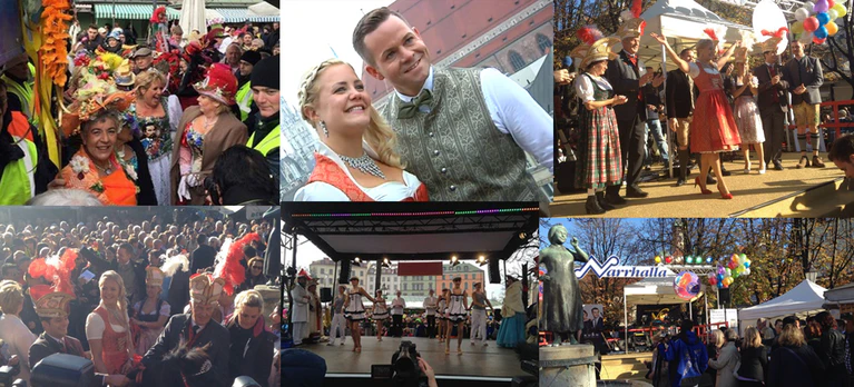 Eine Faschingscollage