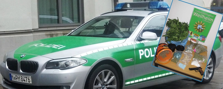 Polizei findet Drogen — © Foto: Polizei
