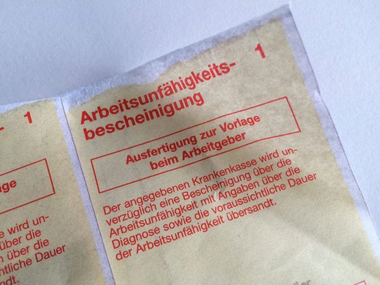 Arbeitsunfähigkeitsbescheinigung Teilkrankschreibungen in Deutschland