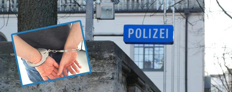 Festnahme durch die Polizei — © Symbolbild