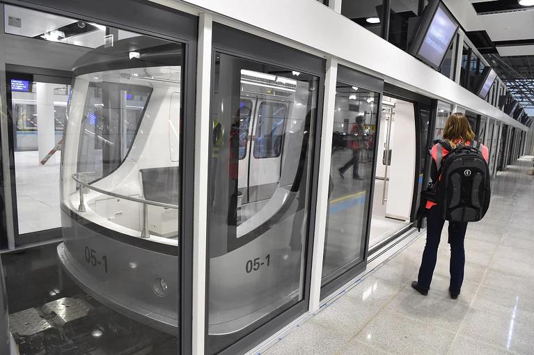 Die U-Bahn ohne Fahrer am Münchner Flughafen — © Foto: Alex Tino Friedel - Flughafen München GmbH, Unternehmenskommunikation