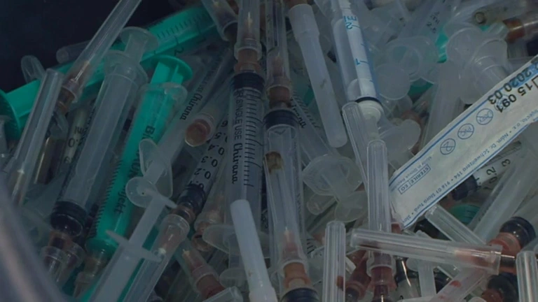 spritzen drogen heroin junkies