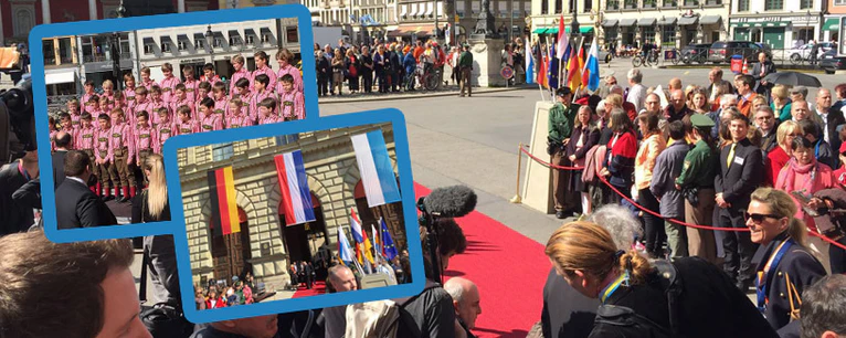 — © Empfang: Willem-Alexander und Maxima besuchen München