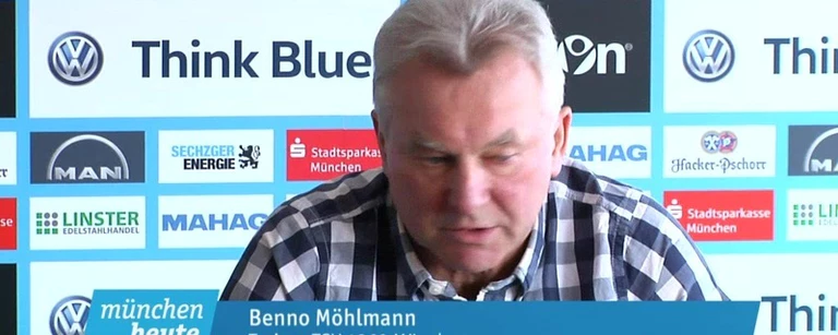 1860-Trainer Benno Möhlmann spricht