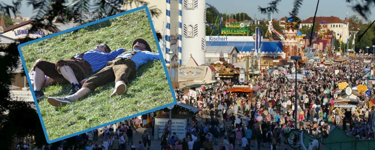 Der Hügel nebst der Wiesn wird auch "Rausch- oder Kotzhügel" genannt - Hier landen die, die es nicht weiter schaffen.