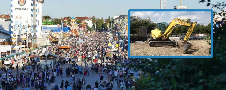 Fürs Oktoberfest: Umbau und Sanierungsmaßnahmen auf der Theresienwiese
