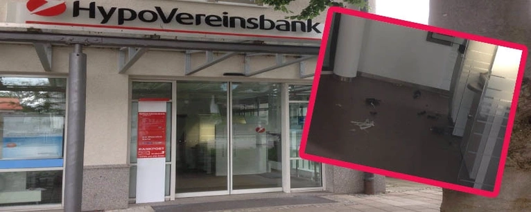 Versuchte Sprengung eines Geldautomaten in Deisenhofen