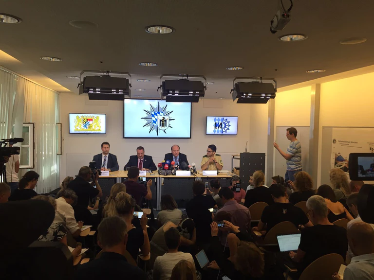 Pressekonferenz der Ermittler zum Amoklauf in München