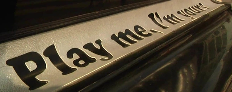 Aktion "Play Me, I'm Yours" in München