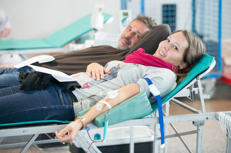 Blutspende, Blut, BRK, Bayerisches Rotes Kreuz, spenden — © Foto: BRK