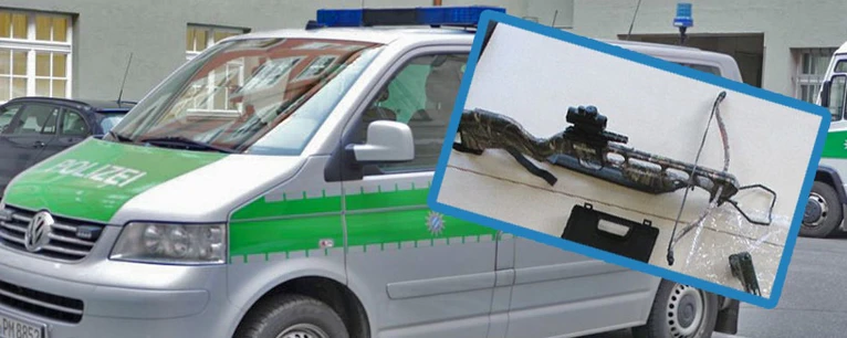 Die Polizei ermittelt nach einem Angriff mit einer Armbrust