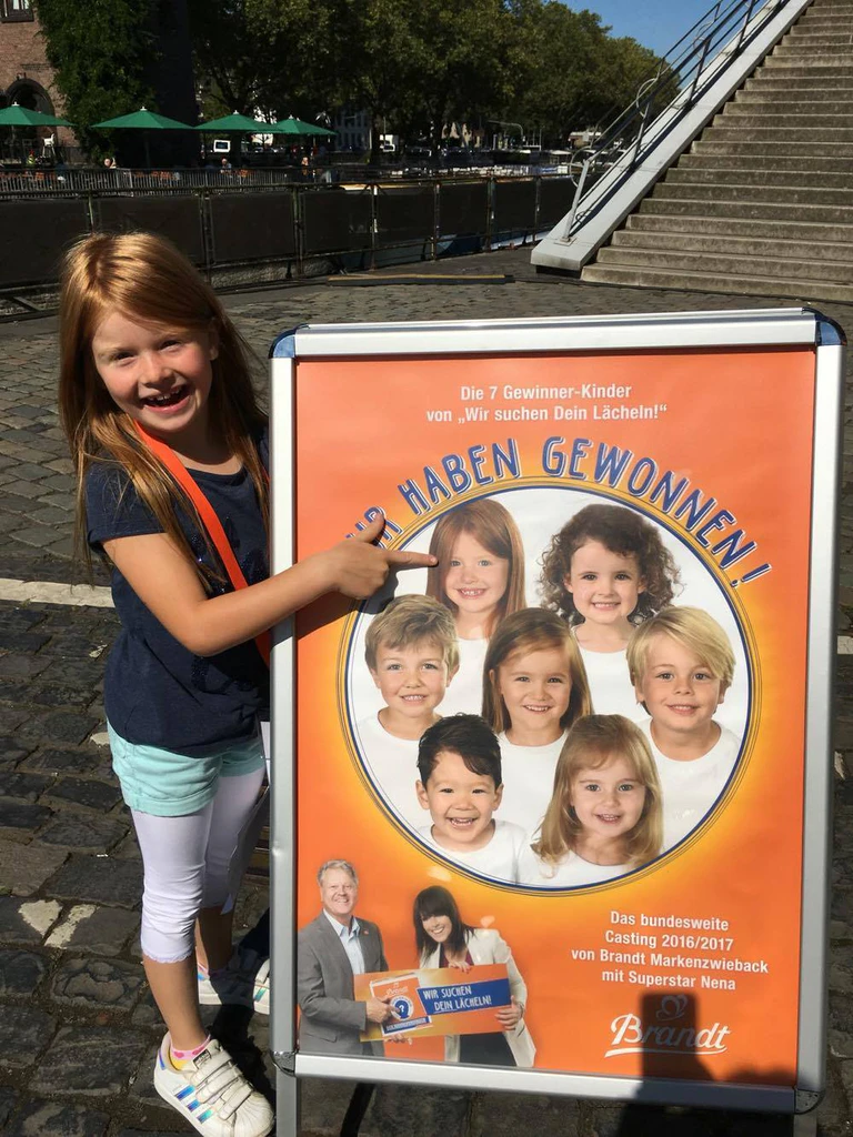 Mia-Sophie aus München wird das neue Brandt-Zwieback-Gesicht — © Mia-Sophie aus München wird das neue Brandt-Gesicht
