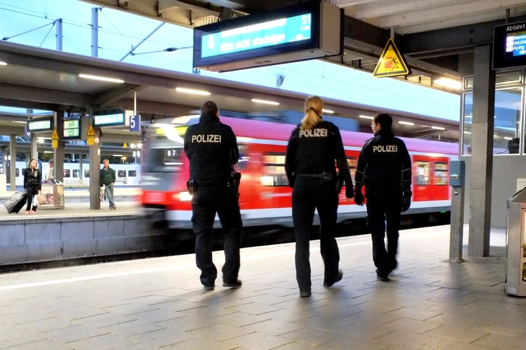 Die Bundespolizei auf Streife am Münchner Ostbahnhof — © Foto: Bundespolizei