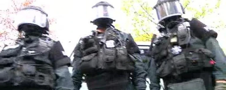 Das Sondereinsatzkommando beim Einsatz. — © Symbolfoto
